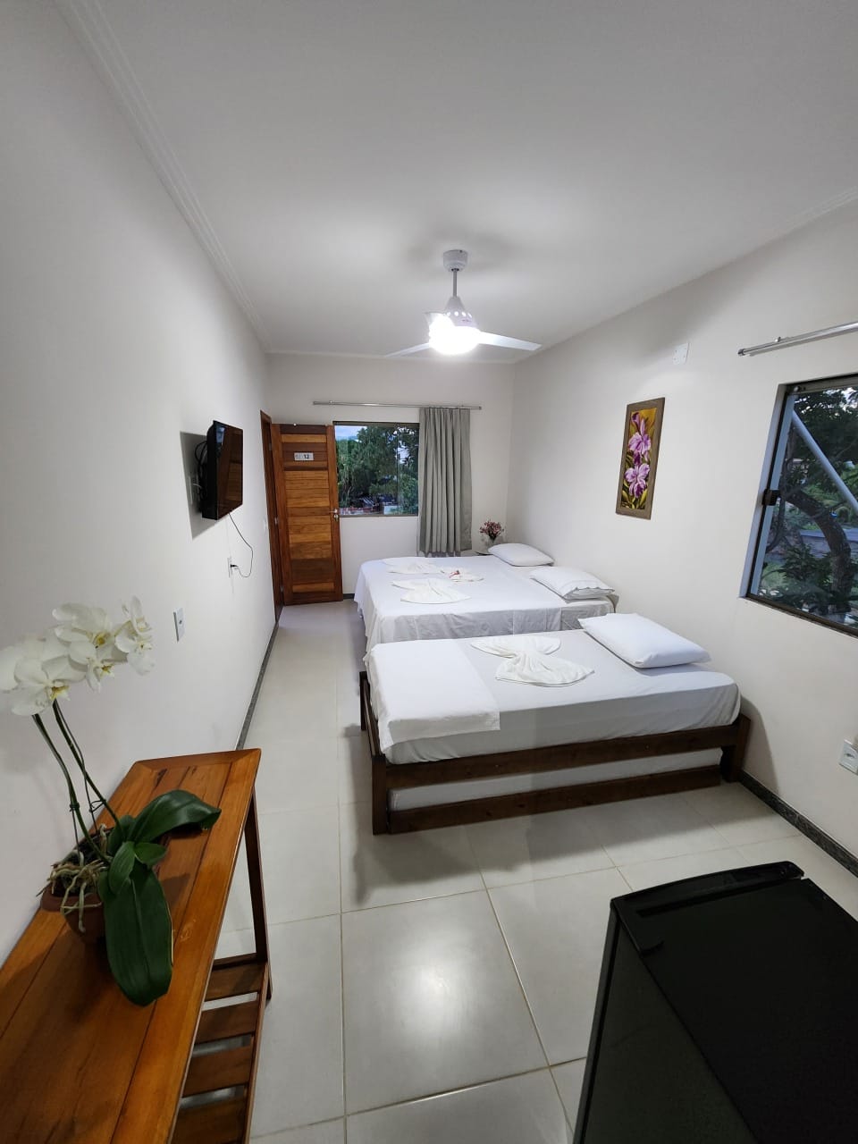 Foto de exemplo 2 — Quarto com Ventilador