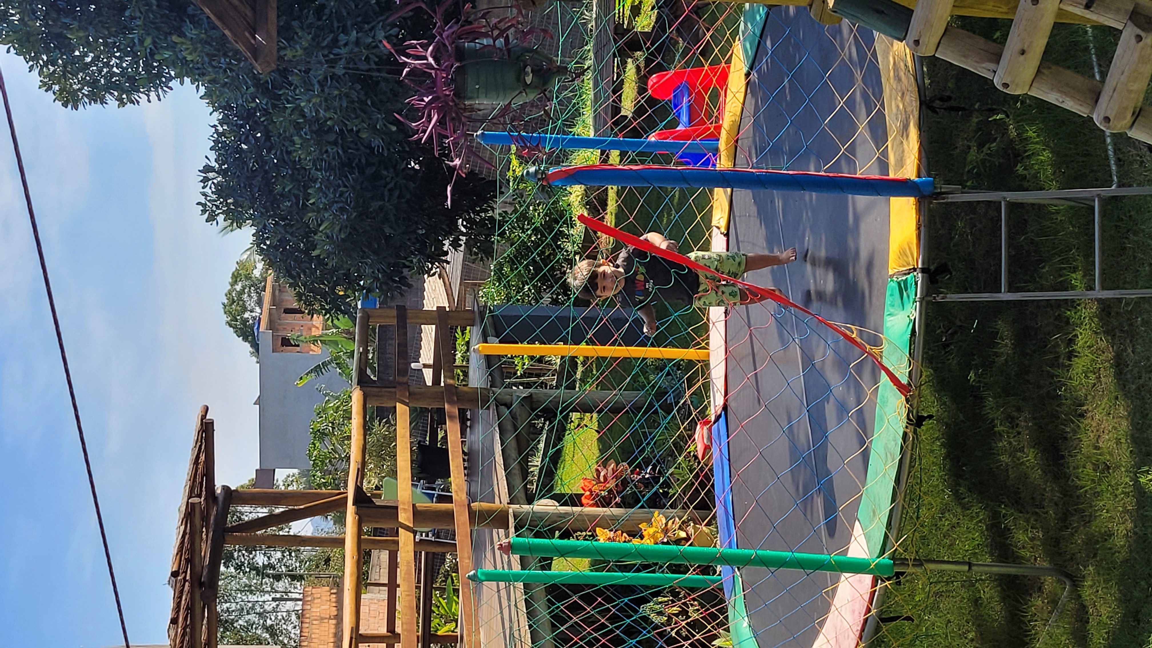 Pula-pula da área kids